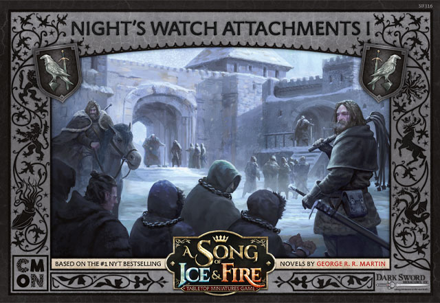 A Song of Ice and Fire : Tabletop Miniatures Game - Nights Watch Attachments #1